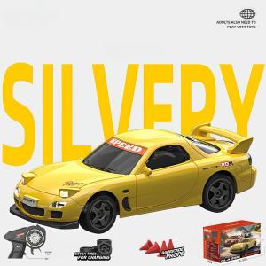 Xe Drift Mini RC RX7 Màu Vàng – Mô Hình Xe Đua Điều Khiển Từ Xa Chuyên Nghiệp Dành Cho Bé Trai