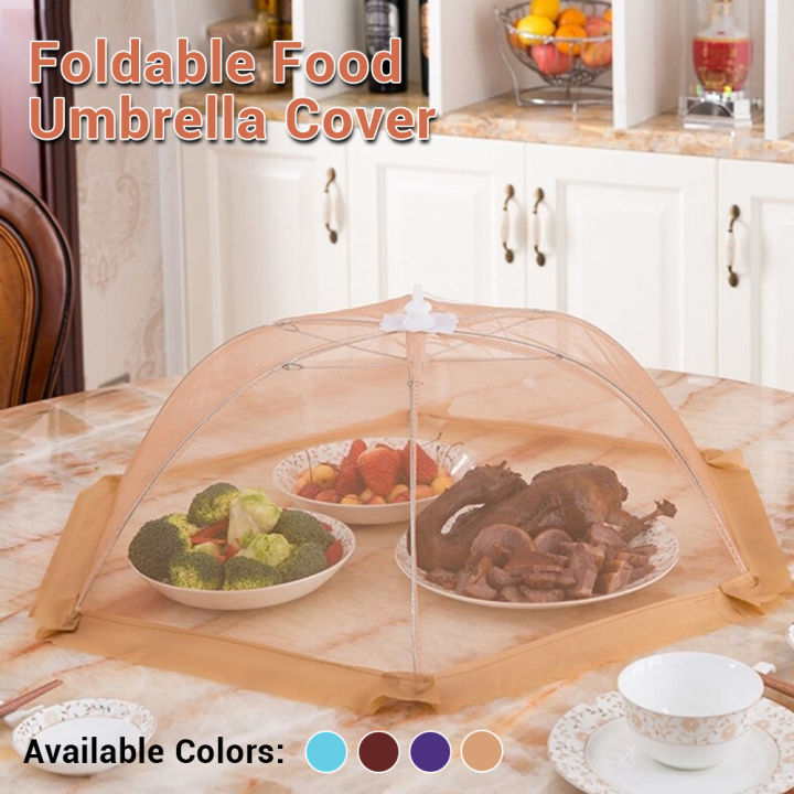 1pcs Food Covers Mesh Foldable Kitchen Anti Fly Mosquito Tent Dome