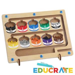 EducratePH EducratePH Color Classification Maze game for Toddler Magnetic board beads concentration