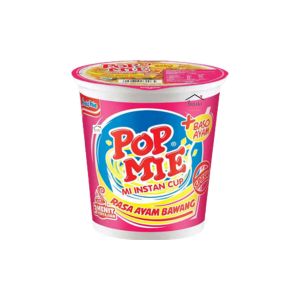 Pop Mie Ayam Bawang Mie Instan Seduh dalam Cup