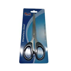 [HÀNG CÓ SẴN]Kéo cắt giấy thủ công siêu bén màu đen dành cho sinh viên học sinh văn phòng(18.5cm)