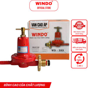 Van Gas Cao Áp Chuyên Dùng Cho Bếp Công Nghiệp Khè WINDO - 333 | Van điều áp bếp khè