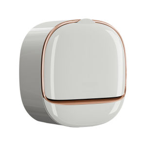 Light Luxury Soap Box Household Bathroom Hole-free Wall-mounted Flip-Top Soap Box