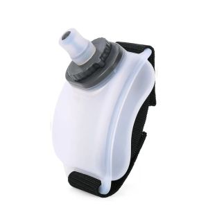 Portable 200ML Wrist Water Bottle Silicone Soft Flask Kettle Holder Wrist Storage Bag For Marathon Riding Fitness Climbing