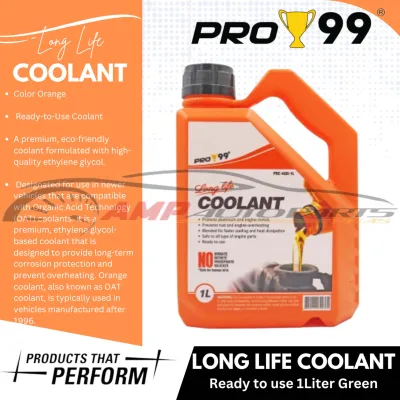 PRO-99 Long Life Car Radiator Coolant 1L/2L