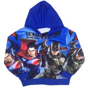 Happy Baby Kids Cotton Character/Batman&Superman High Quality jacket For Boys Fashion Clothing