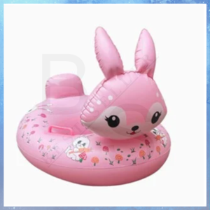 New Childrens Swimming Foot Pad Inflatable Swimming Ring(Rabbit)