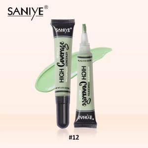Concealer Full Coverage SANIYE 7 Warna Jerawat Dan Bekas Luka Merah dan Hijau Waterproof R1072