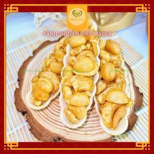 Alpha nutrition bánh thuyền điều macca ăn vặt ăn kiêng healthy