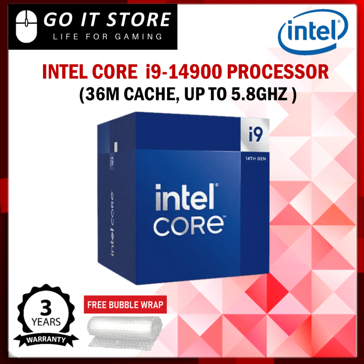 Intel Core I9-14900 / I9-14900F / I9-14900K / I9-14900KF LGA1700 14th ...