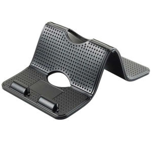 Multi-Hole Folding Car Mobile Phone Holder Creative Multi-Functional Nano Traceless Movable Items Non-Slip Adhesive Cushion Seat