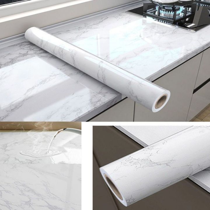 INNEWIN%20Self-adhesive%20Peel%20and%20Stick%20Backsplash%20Waterproof%20Marble%20Pattern%20Wallpaper%20Advanced%20Heat-resisting%20Wall%20Tile%20for%20Kitchen%20Bathroom%20-%20Image%208