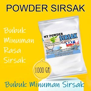 BUBUK powder MINUMAN rasa SIRSAK REGULER - 1 KG