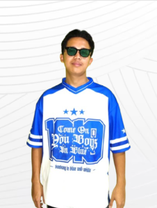 JERSEY VINTAGE NUMBER BANDUNG BLUE 1919 OVERSIZE / JERSEY RUKBY / JERSEY BASEBALL