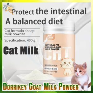 Dorrikey CAT Natural Pet Formula Goat Milk Powder 400g / Dorrikey DOG Natural Pet Formula Goat Milk Powder