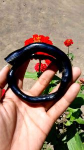 Gelang Akar Bahar Hitam Super Berkualitas Jumbo