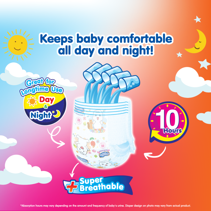 MAMYPOKO%20Day%20&%20Night%20Baby%20Diaper%20Pants%20Unisex%20Large%2036%20pcs%20x%204%20packs%20(144%20pcs)%20%5BONLINE%20EXCLUSIVE%5D%20-%20Image%203