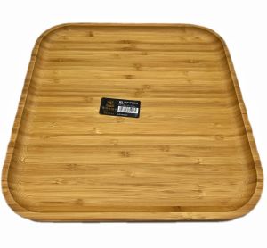 Wilmax England Square Bamboo Platter 33X33Cm