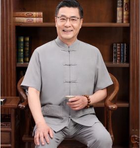 Bộ quần áo trung niên cho ông cho bố / Bộ đồ cổ tàu cho người trung niên nam giới