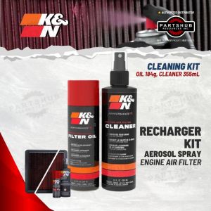 K&N Cleaning Kit Recharger Engine Air Filter Cleaner Aerosol Type 99-5000[Fast Shipping]