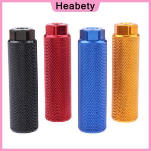 Heabety 1pcs Alloy Foot Stunt Peg For BMX Bike Fit 3 8 Inch Axles Bike Pegs Anti Skid Lead Foot Rest Pegs Bicycle Accessories