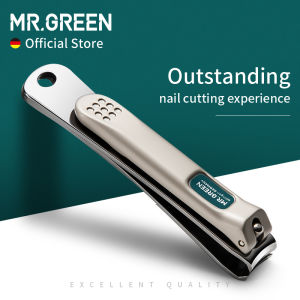 MR.GREEN Nail Clippers Curved blade  Fingernail Clipper Toenail Cutter  Stainless Steel trimmer With Nail Files Tools