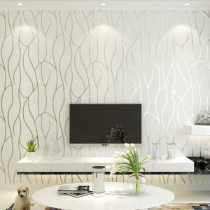 168 3D geometric pattern waterproof self-adhesive wallpaper wallpaper dormitory bedroom living room PVC furniture renovation sticker wallpaper sticker (10m x 45cm)