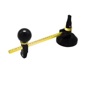 Pemotong Kaca Keramik Jangka Potong Kaca Glass Cutter Dengan Lingkaran Cangkir Hisap Alat Pemotong