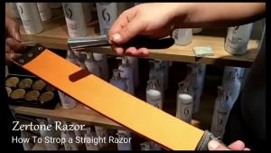 Bộ dao cạo thẳng Zertone dành cho nam giới kèm dây lau dao - Dao cạo thẳng cán gỗ tự nhiên - Dao cạo thẳng lưỡi cắt bằng thép carbon sắc bén độ cứng cao bộ dụng cụ cạo râu tay cầm gỗ cổ điển dao cạo thợ cắt tóc.