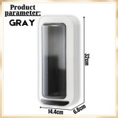Rotating Utensils & Toothbrush Holder: A Wall-Mounted Kitchen Organizer