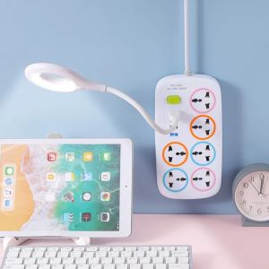 Ổ Điện Thông Minh 6 Ổ Cắm 4 Cổng Usb Dài 1.6M 2200W Đa Năng Có Công Tắc Tiện Lợi