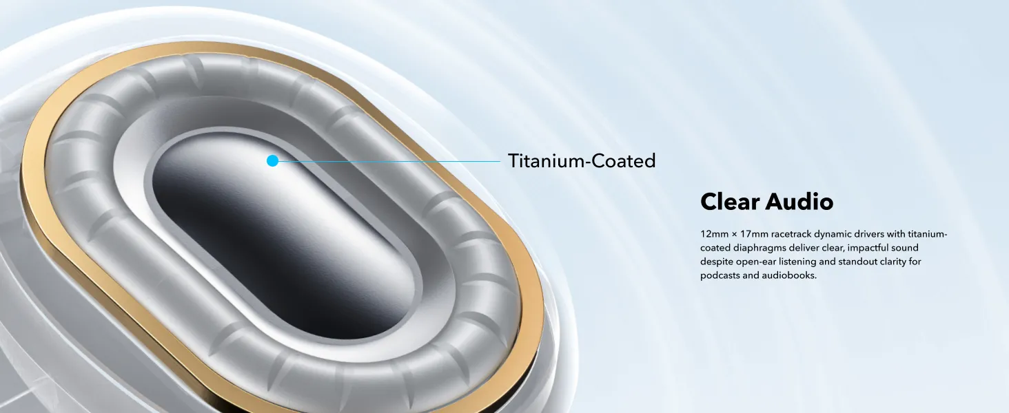 SOUNDCORE C40i Flexible and Comfortable Clip-On Earbuds หูฟังบลูทูธไร้สาย หูฟังไร้สาย หูฟังบลูทูธ เสียงเบสหนัก กันน้ํา