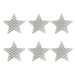 6 cái sao phản quang đề can cho xe hơi xe máy ban đêm tầm nhìn an toàn dán tăng cường ban đêm an toàn dễ dàng để áp dụng