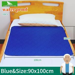 Homepeas® Waterproof Mat Waterproof Bed Pad Underpad Urine Pad Pee Pad Adult Mattress Protector Waterproof Incontinence Pad Adult Urine Pad Incontinence Bed Pad Urine Pad Adult Underpad Sheet Matress Protector Waterproof Waterproof Underpad