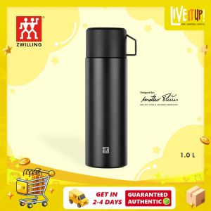ZWILLING Thermo 1L / 34oz Flask Beverage Flask Bottle 18/10 Stainless Steel