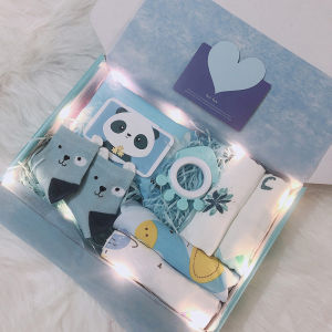 OFFER!! ❤️Newborn Baby Gift Set❤️ Free LED lighting | Hadiah Baby Murah / Baby Gift Box / Newborn Baby Clothing Box 新生儿礼盒 宝宝礼盒 / Hadiah Untuk Baby