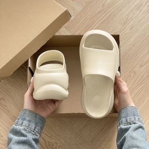 [Free Shipping] Thick-Soled Slippers For Women 2026 Summer New Style Height-Increasing Versatile Casual And Non-Slip Perfect For Petite Women