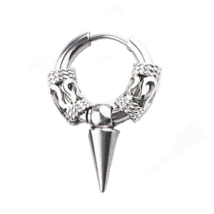 Classic Men Stainless Steel Hoop Earrings for Women Hip Hop Earring for Men Boy Earrings Punk Gothic Ear Stud Jewelry Party Gift