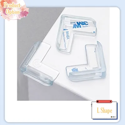 [Choo Choo Toy] NM- Pelindung Bucu Meja Baby Safety Transparent Anti-Collision Table Corner Guard Protector Edge Bumpers 硅胶防撞角 - BS02