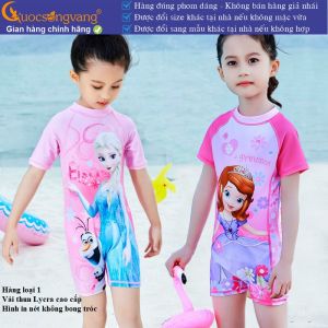 Bộ đồ bơi bé gái set đồ bơi kèm nón GLSWIM093 Cuocsongvang