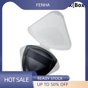 FENHA Triangle Velvet Powder Puff Pizza Flours Mini Face Makeup Sponge Cosmetics Washable Lightweight Wet And Dry Makeup Tool Beauty