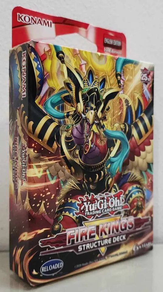 Yu-Gi-Oh! TCG Fire Kings Structure Deck Konami Abstract Strategy Game  Konami Yu-Gi-Oh! Trading Card - Lazada | Lazada PH