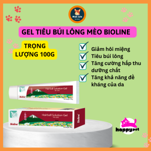 Gel Dinh dưỡng Tiêu búi lông mèo Bioline 100g