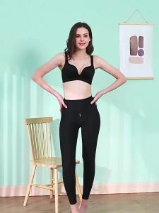 Post-Liposuction Shaping Pants Side Zipper Crotchless Thigh Double Layer Compression Hip Lift Pants Strong Compression Shaping Slimming Pants