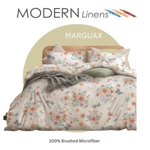 4in1 Comforter Fittedsheet and Pillowcase Set Twin-Single Modern Linen Bedsheet (JBB-SET) modern linen bedsheet set