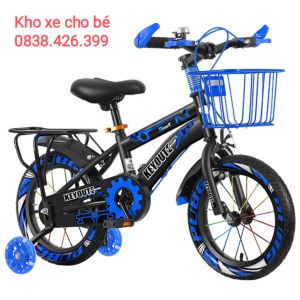 Xe đạp địa hình xe đạp thể thao MILEDI cho bé 2 khung to đủ size size 12/14/16/18 phù hợp bé từ 2-10t