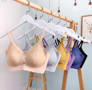 Push Up Bra Two Way To Wear Soft Seamless Bra Non Wire Feeling Seamless Bra for Women Size M-XXL(color may vary)