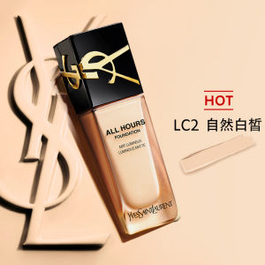 【Official】YSL YVES SAINT LAURENT All Hours Foundation 25ml - 24H Full Coverage Matte Oil Control Liquid Foundation Long Lasting & Sweatproof【Sale】LC1 LC2 LN1 LN4