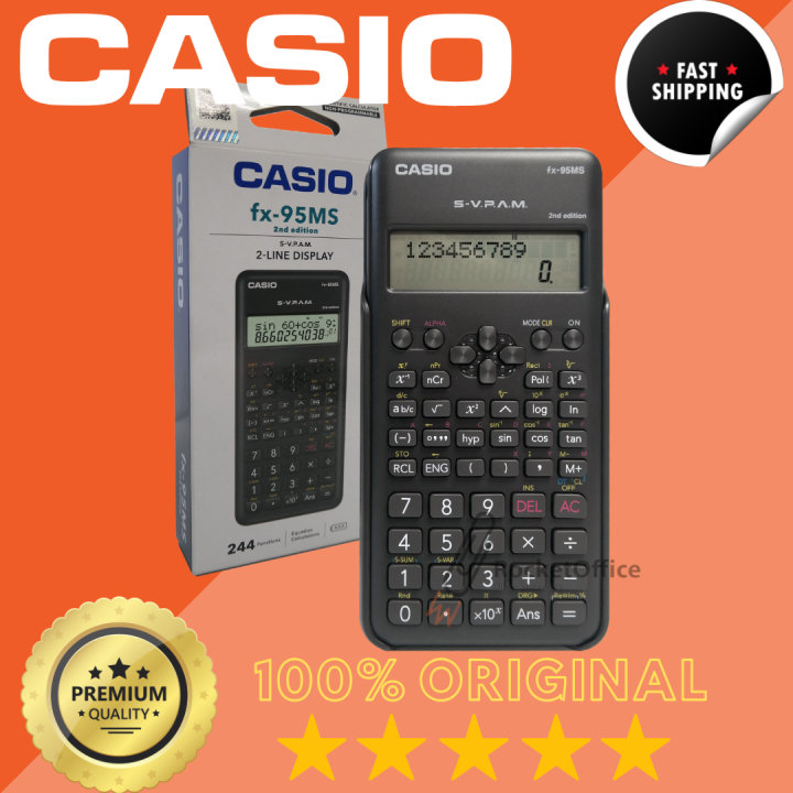 95ms 2nd Calculadora Casio Fx 95 Scientific Calculator CASIO