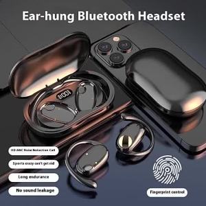2024 Bluetooth Earphones Wireless Headphones Sports Earbuds TWS OWS HD Call HiFi 5D Stereo Smart Noise Reduction Headset